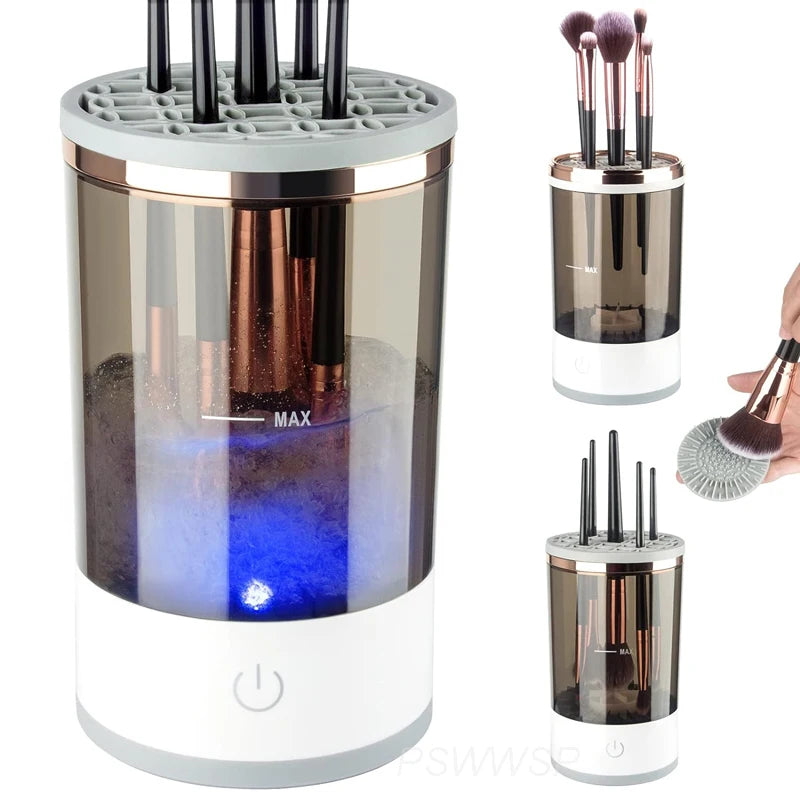 JLE 3 In 1 Electric Makeup Brush Cleaner