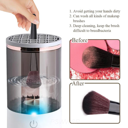 JLE 3 In 1 Electric Makeup Brush Cleaner